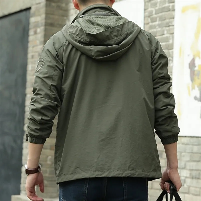 Everest Waterproof Outdoor Jacket with Detachable Hood