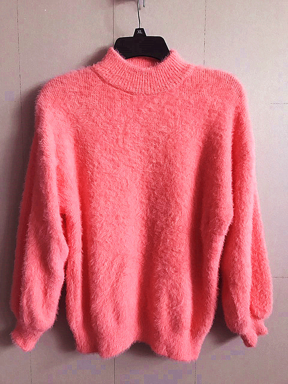 Mohair-Blend Turtleneck Sweater
