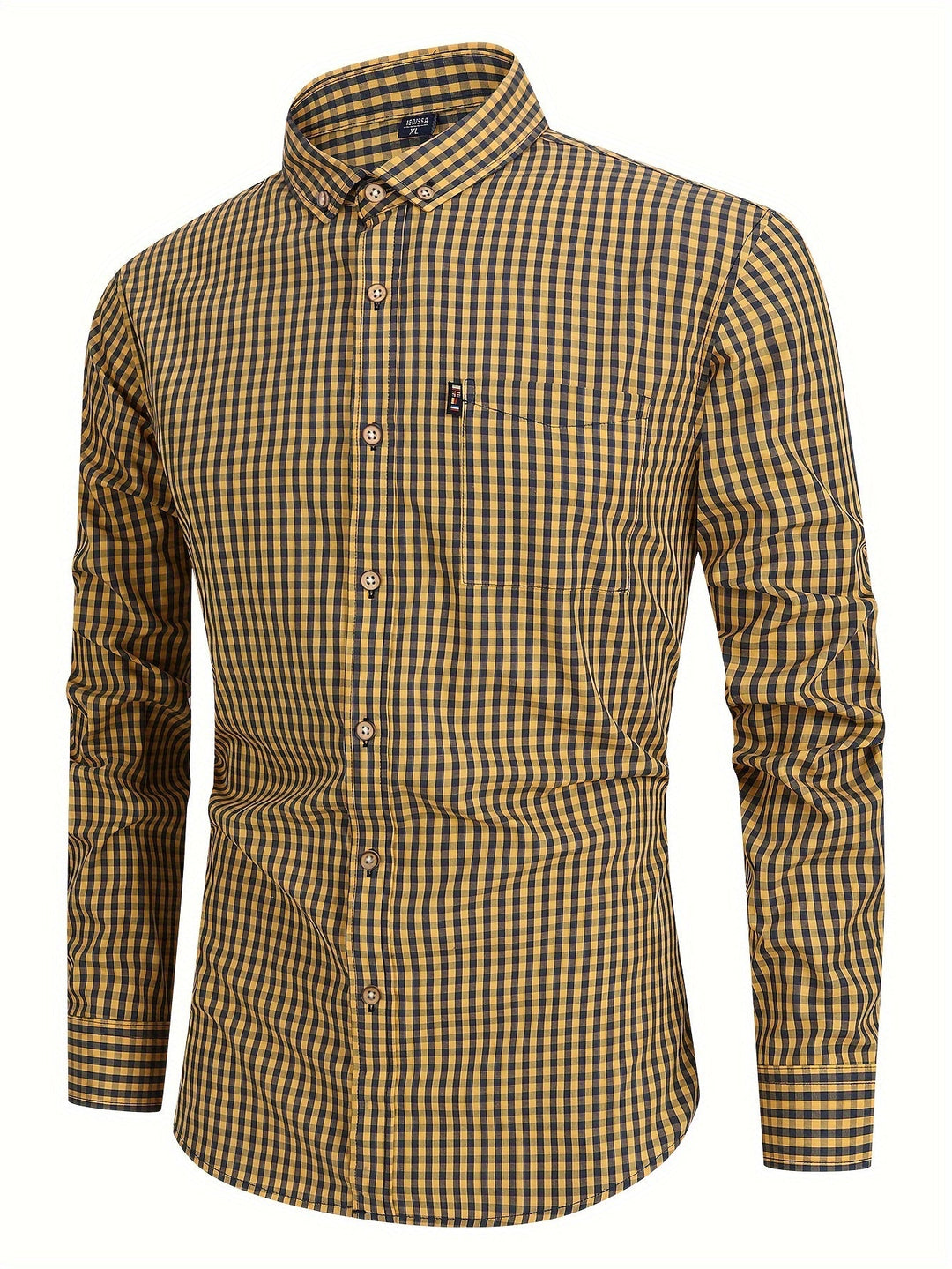 Men's Plaid Shirt with Comfortable Fit – Jules