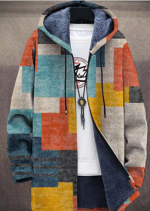 Men's Retro Colorblock Vest
