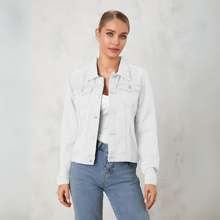 Women’s Classic Button Down Denim Jacket