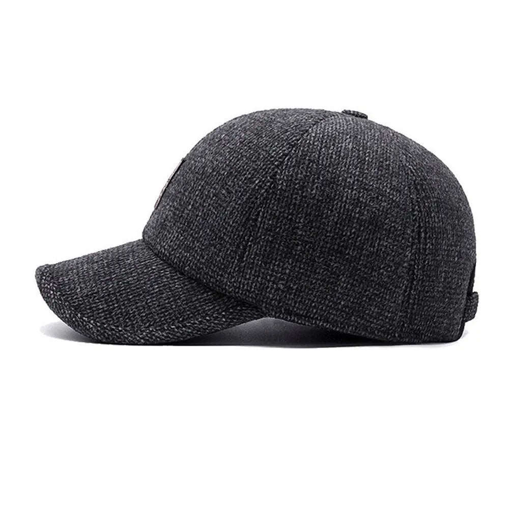 Classic Winter Hat | Nostalgic Wool Snap Cap