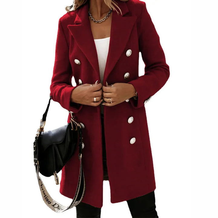 Women's Wool-Blend Coat