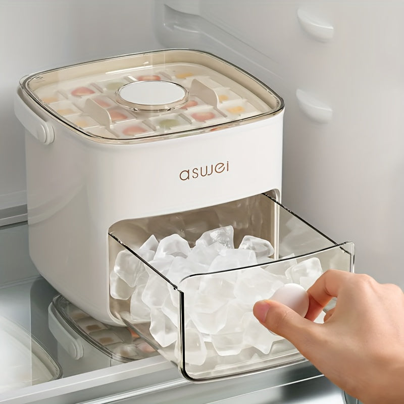 CrystalChill - Safe Ice Machine for Effortless Refreshment