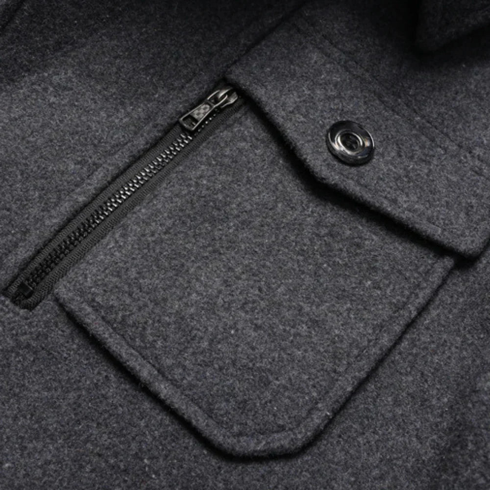 Two-Piece Winter Coat for Men – Warmth and Style Combined