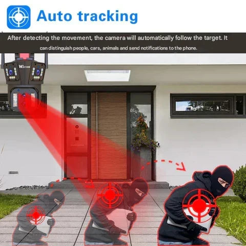 10K WiFi Security Camera with 20MP, 20x Zoom – DualGuard Ultra 10K