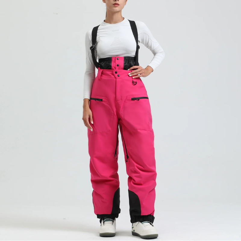Snow Pants with Adjustable Braces - Rosemarie