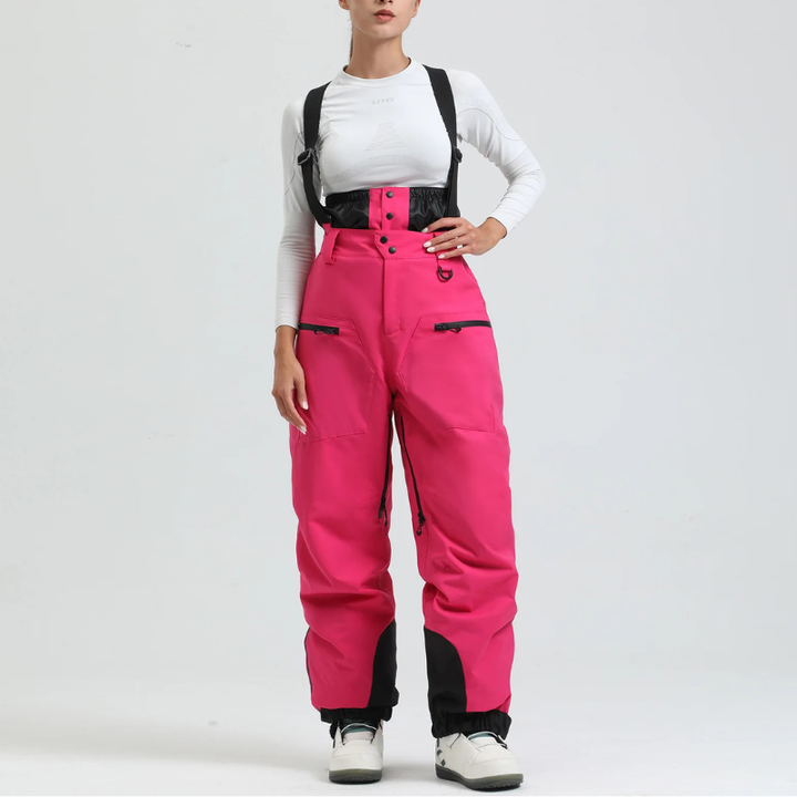 Snow Pants with Adjustable Braces - Rosemarie