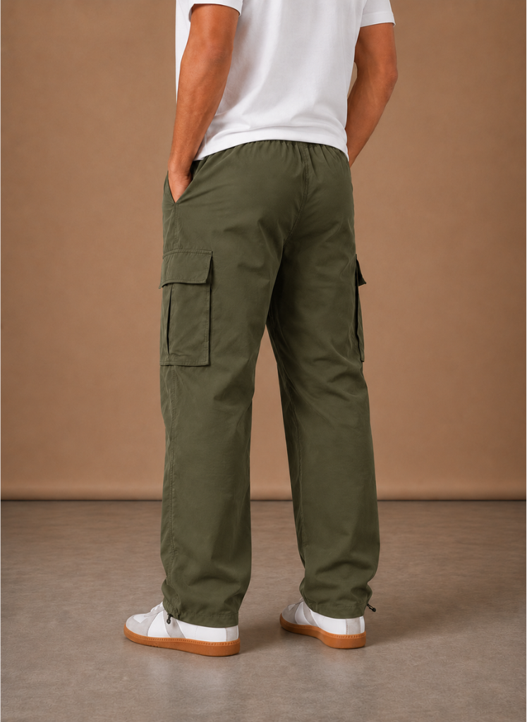 Men's Cargo Pants Relaxed Fit Straight-Leg