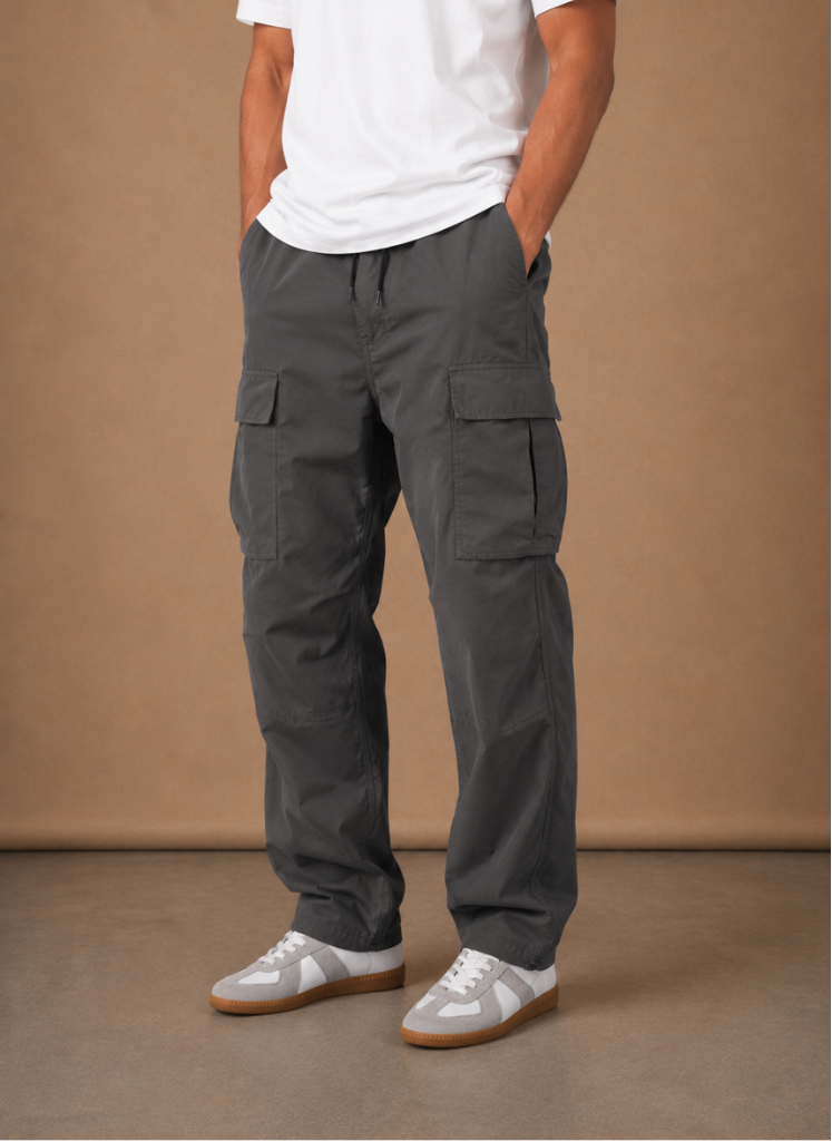 Men's Cargo Pants Relaxed Fit Straight-Leg