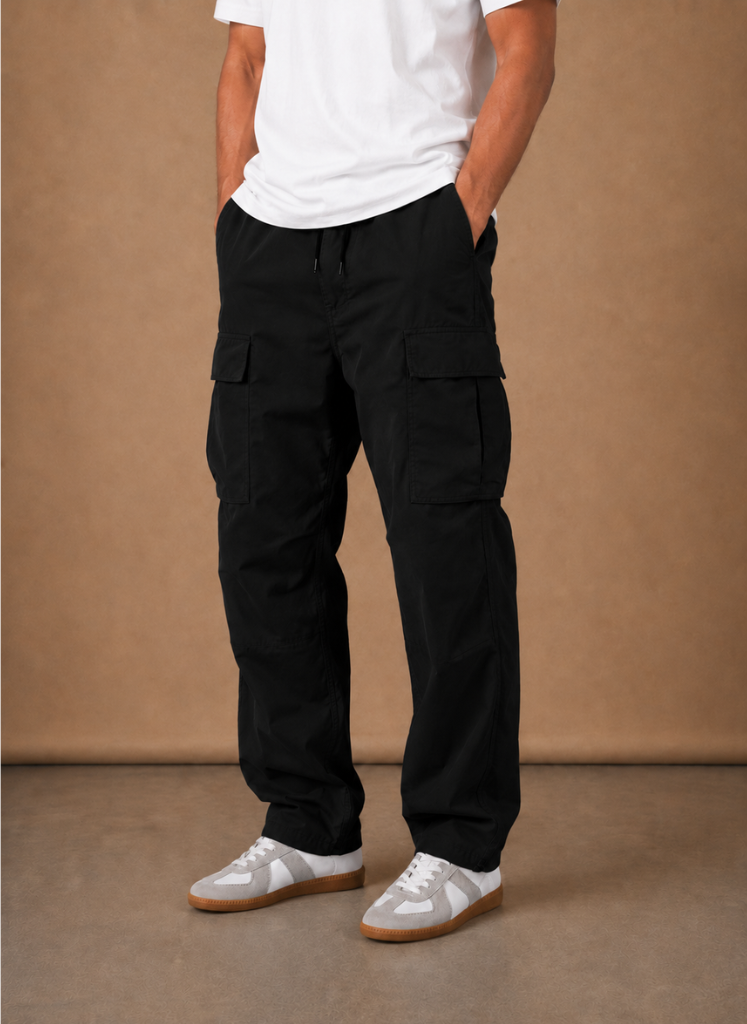 Men's Cargo Pants Relaxed Fit Straight-Leg