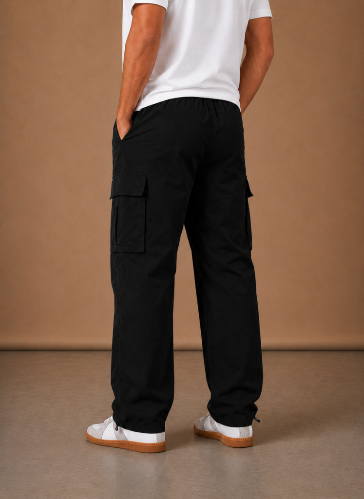 Men's Cargo Pants Relaxed Fit Straight-Leg