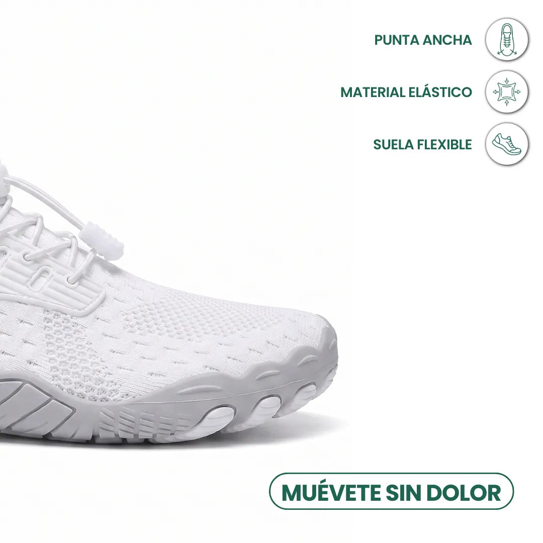 Women's Barefoot Sneakers with Wide Toe Box and Flexible Sole