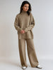 Women's Knit Turtleneck Sweater Set