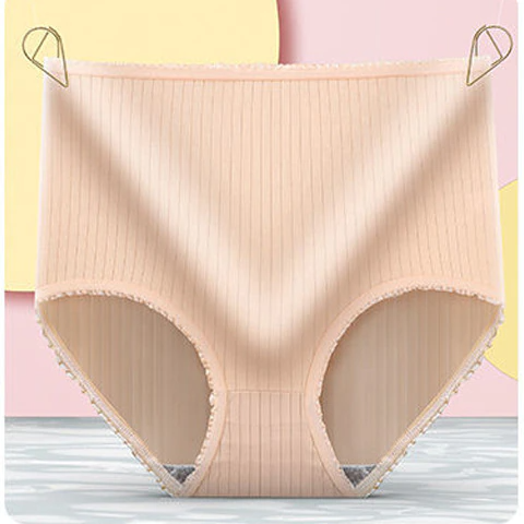 Leak-Proof High-Waisted Underwear – Camille (8-Pack)