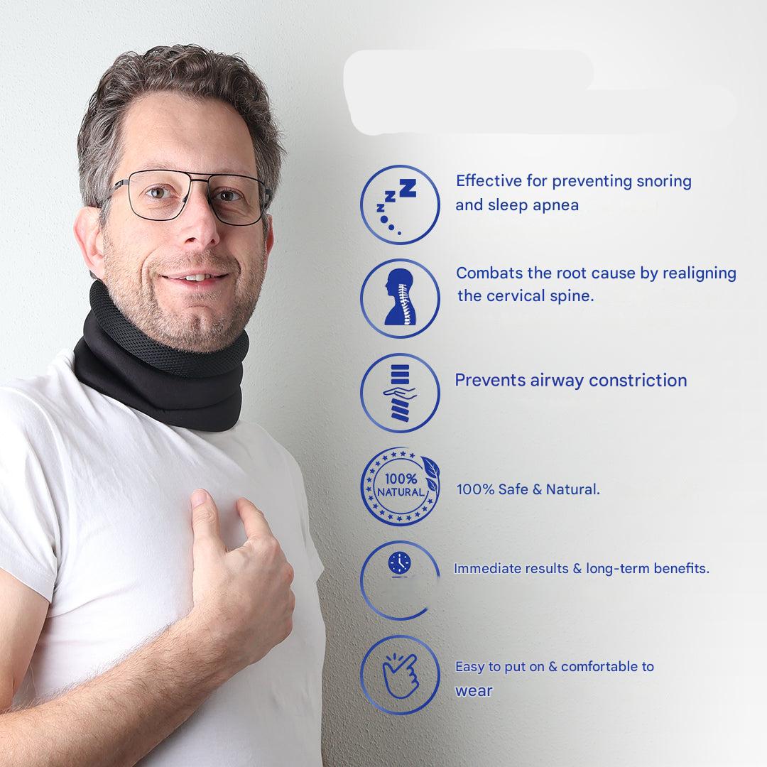 Ergonomic Anti-Snoring Neck Support – Dormiva