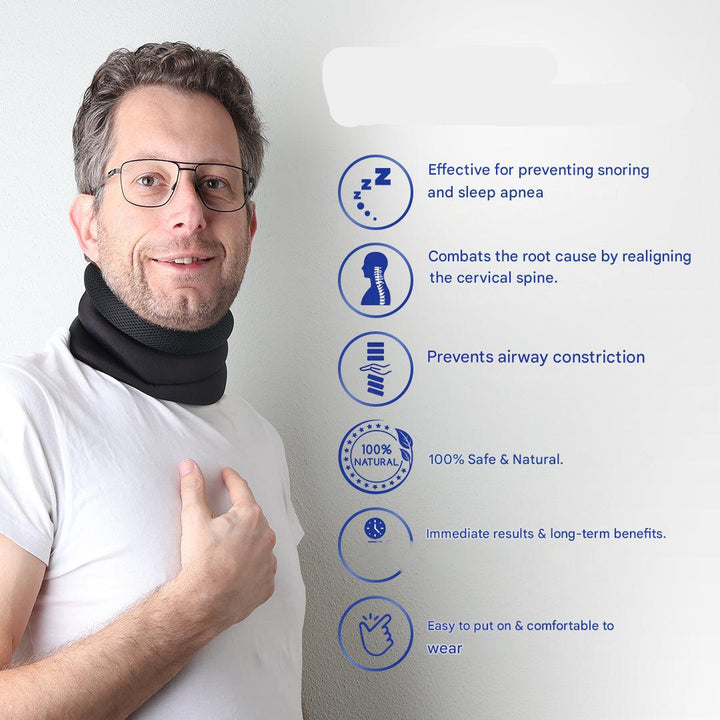 Ergonomic Anti-Snoring Neck Support – Dormiva