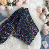 Women's Glitter One-Shoulder Top