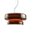 Unique Hand-Blown Glass Pendant Lamp