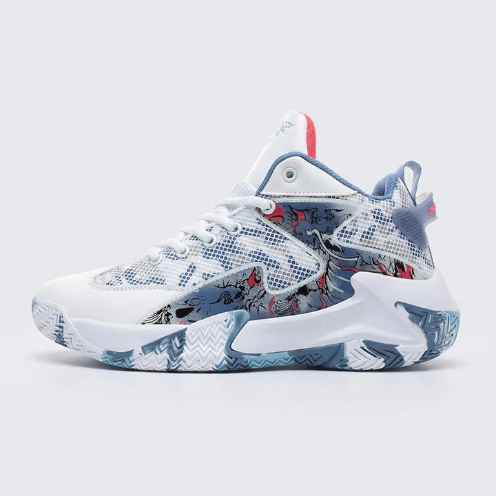 Court Trainer with Bold Graphic Print - Seth