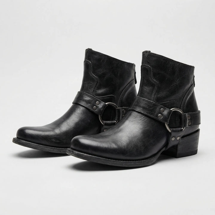 Ankle Boots with Buckle Detail - Jodi