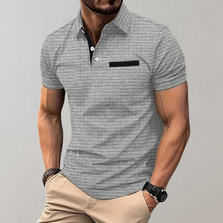 Men's Slim-Fit Cotton Polo Shirt