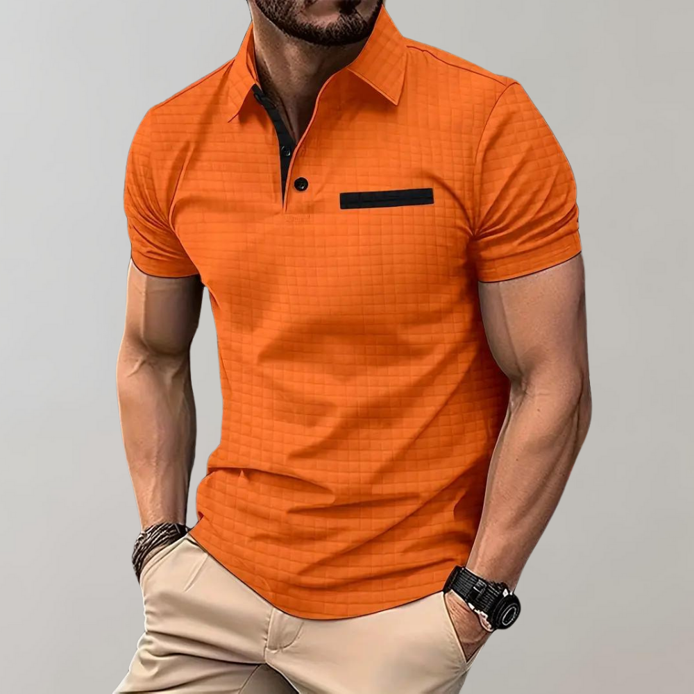 Men's Slim-Fit Cotton Polo Shirt