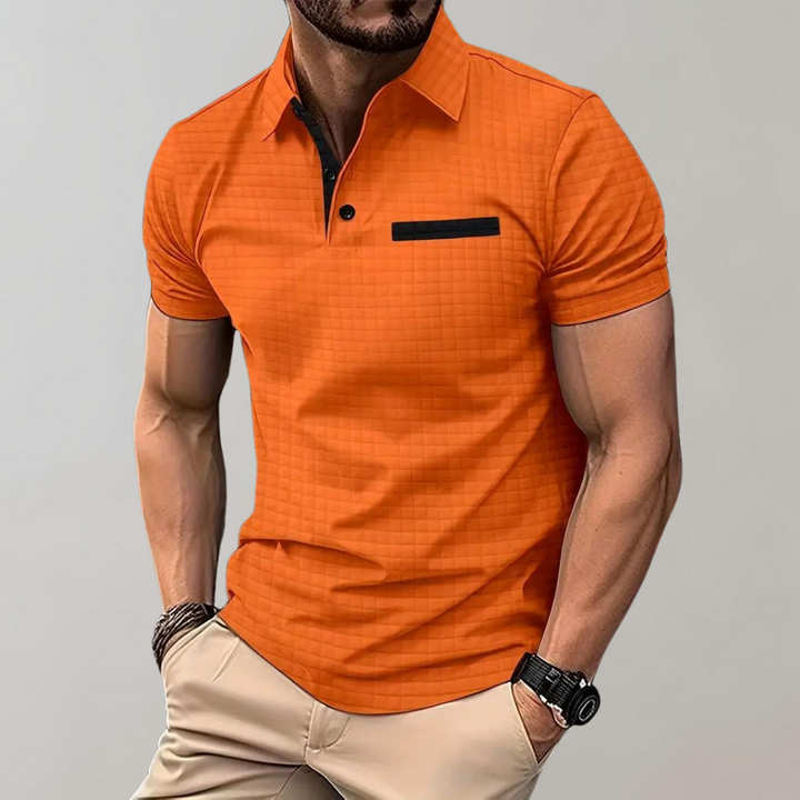 Men's Slim-Fit Cotton Polo Shirt