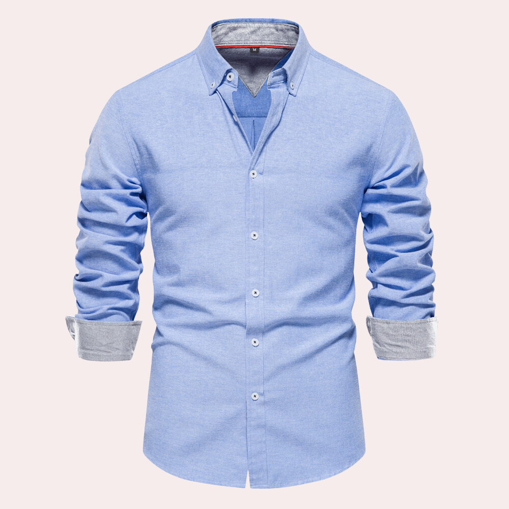 Casual Long Sleeve Men's Shirt - Remy