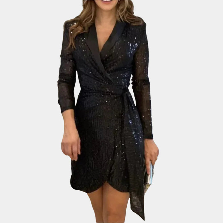 Stylish Blazer Dress for Women - Chic Sophistication with a Glamorous Touch