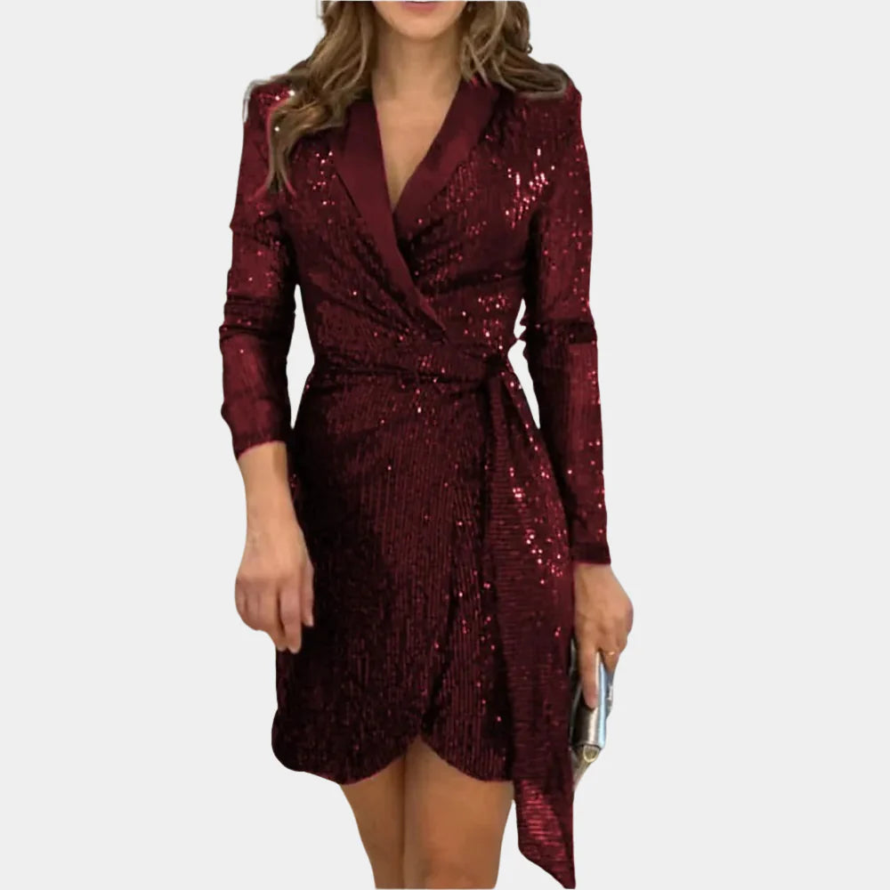Stylish Blazer Dress for Women - Chic Sophistication with a Glamorous Touch