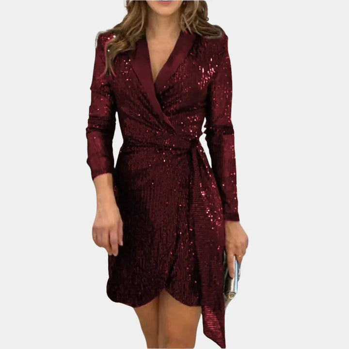 Stylish Blazer Dress for Women - Chic Sophistication with a Glamorous Touch