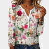Casual Floral Women's Blouse