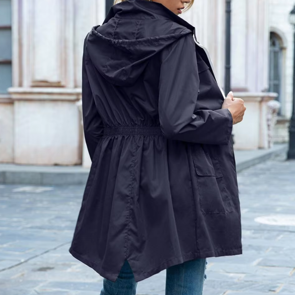 Women’s Zip-Up Trench Coat
