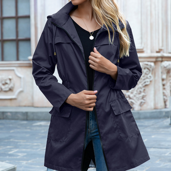 Women’s Zip-Up Trench Coat