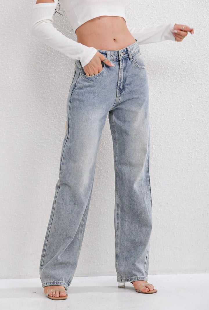 Women's Vintage Ripped Jeans