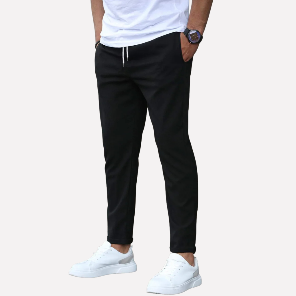 Men’s Casual Trousers – Soft & Durable