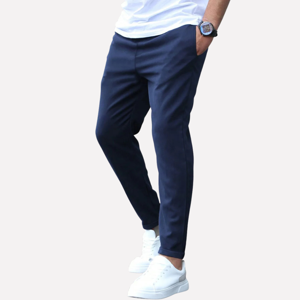 Men’s Casual Trousers – Soft & Durable