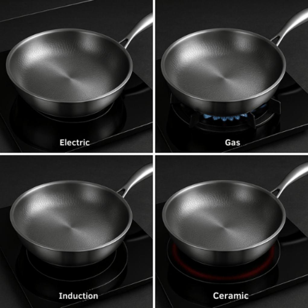Titanium-Coated Frying Pan once the coating has been verified.