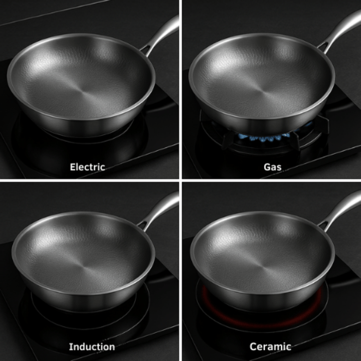 Titanium-Coated Frying Pan once the coating has been verified.