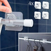 Set of 4 Versatile Storage Hooks for Tidy, Space-Saving Organization