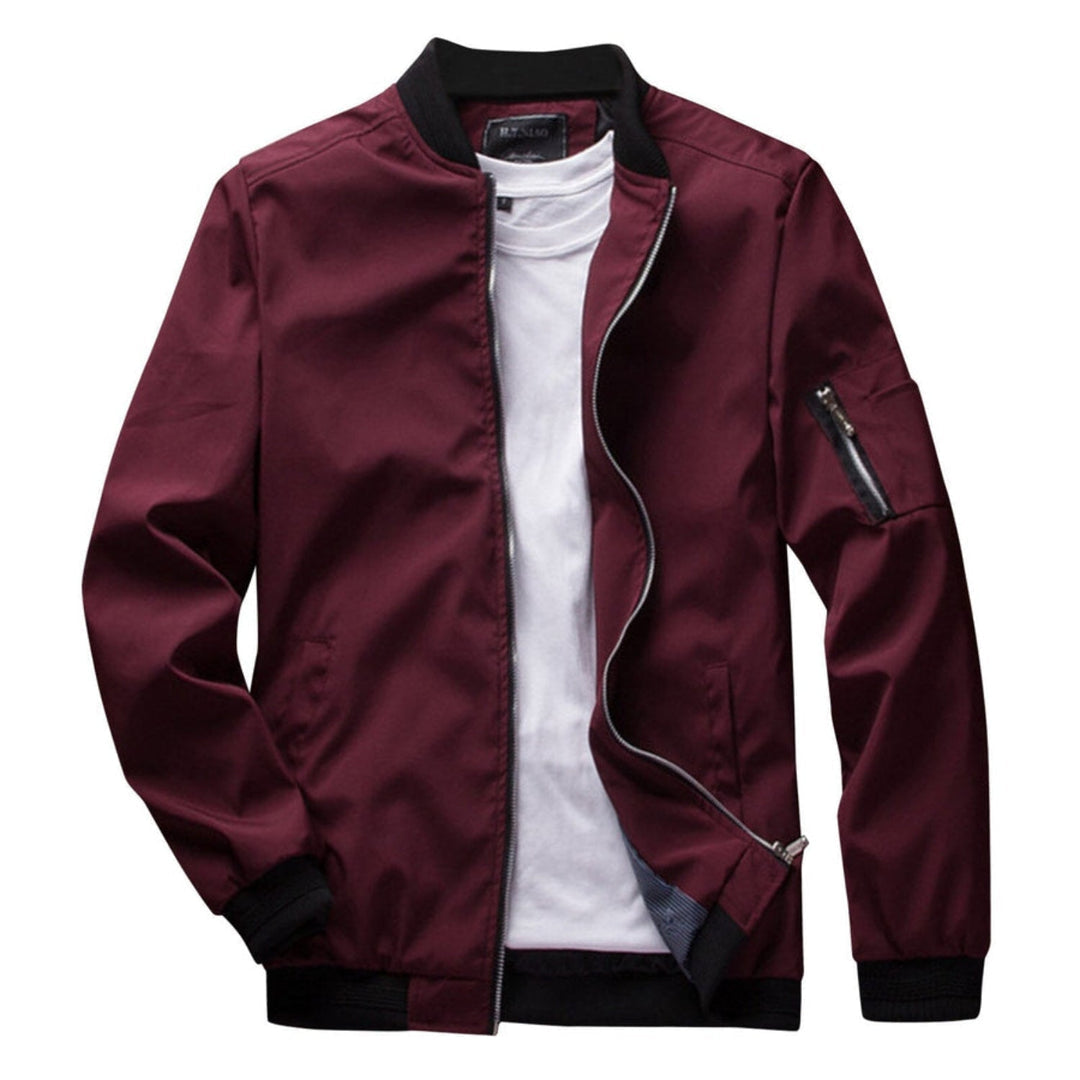 Men's Zip-Up Pocket Jacket for Men
