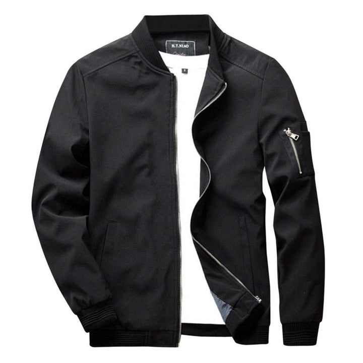 Men's Zip-Up Pocket Jacket for Men