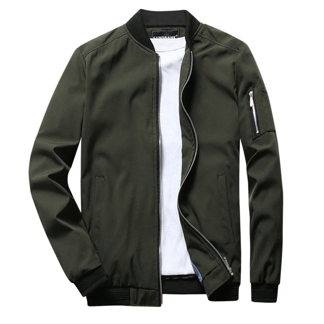 Men's Zip-Up Pocket Jacket for Men
