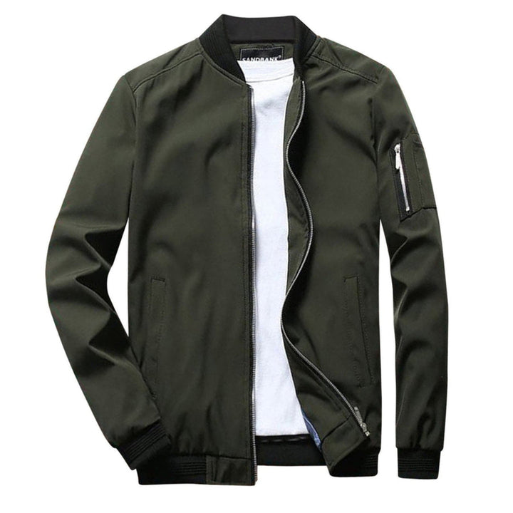 Men's Zip-Up Pocket Jacket for Men