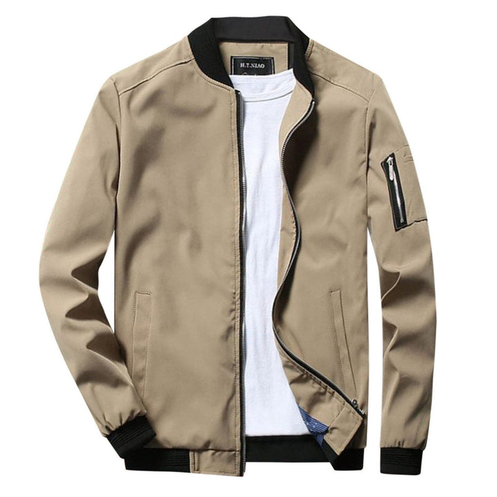 Men's Zip-Up Pocket Jacket for Men