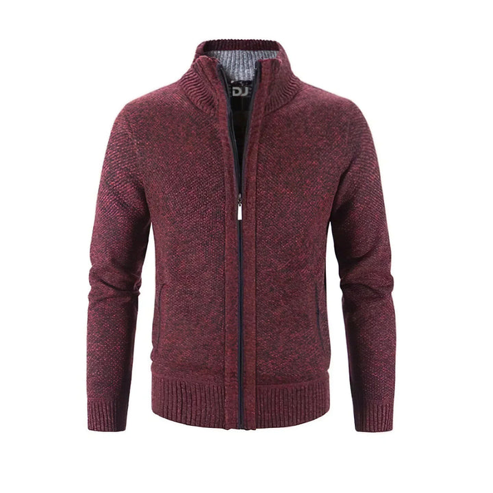 Men's Zip-Up Cardigan | Warm and Comfortable, Regular Fit