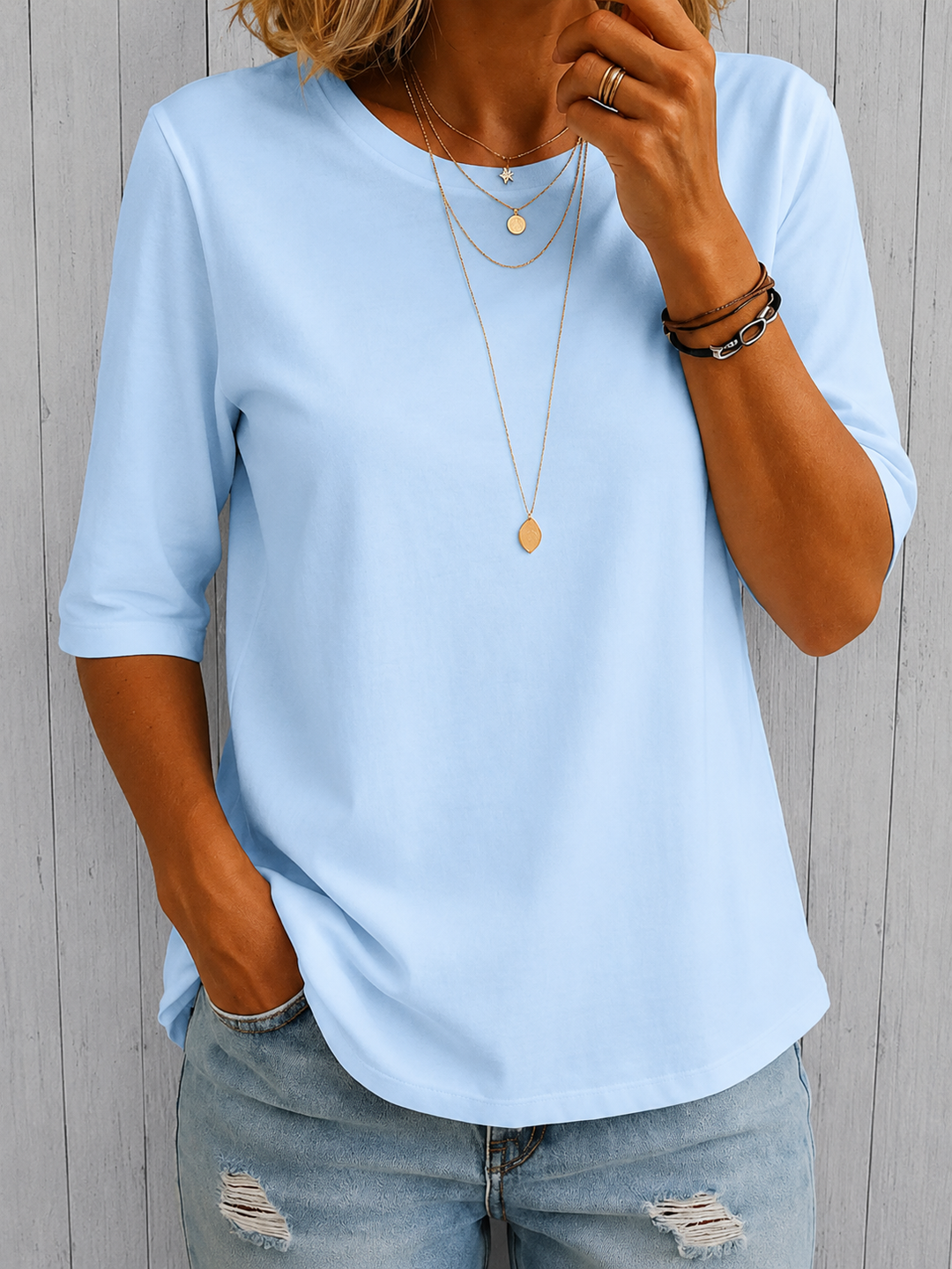 Women's Relaxed Everyday Short-Sleeve T-Shirt