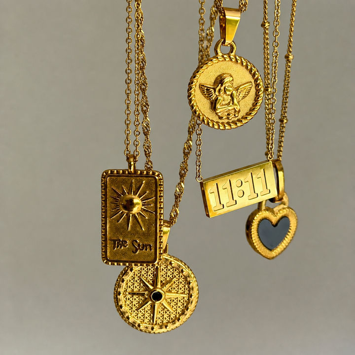 Golden Angel Necklace