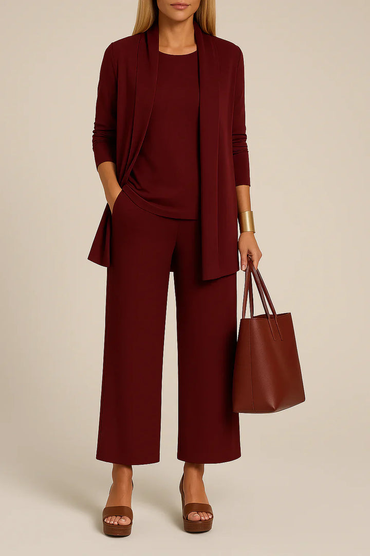 Women's Stylish and Refined 3-Piece Suit